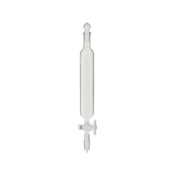 61-4417-36 SPC Separatory Funnel Cylindrical with PTFE Cock with Scale 200mL 030270-19200