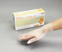 61-0407-52 Disposable Gloves Protect Guard Plastic Gloves (1000Pcs) S 69240