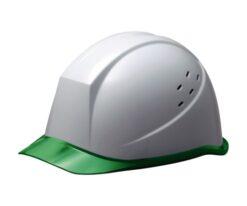 62-0946-50 Helmet with vents White/Green SC-11PCLVRA-KP-W/G