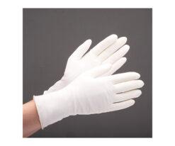 62-0947-80 Disposable Nitril Gloves 100pcs white S with Powder VERTE-753K-S