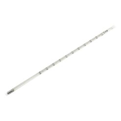1-8277-09-20 Fluorine Resin Coated Thermometer 0 - 100   Mercury With Calibration Certificate JC-2221