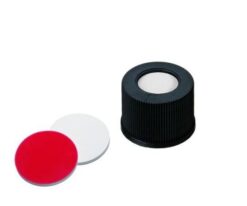 3-9522-11 Auto Sampler Vial LLG Labware Black Cap 100 Pieces 4008235