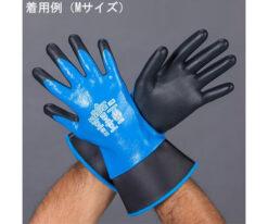 64-7841-56 Gloves (cut resistance/Polyester/Stainless Steel Nitrile Coated) [L] EA354GJ-87