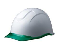 62-0946-55 PC Helmet (Transparent Visor Type) White/Green SC-13PCLRA-KP-W/GR