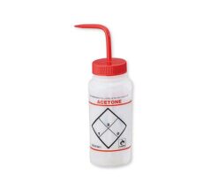 1-8542-01 Washing Bottle with Label Acetone 11646-0622