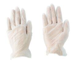 62-2382-49 Vinyl Disposable Gloves No powder 100 sheets S Size 2023-S