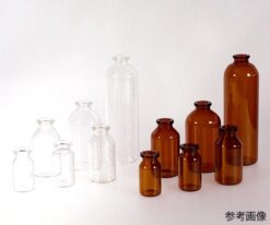 4-4010-02 Steri-Vial (Rubber Plug, with Cap) Amber 10mL 10 Pcs SB-10B-BFA