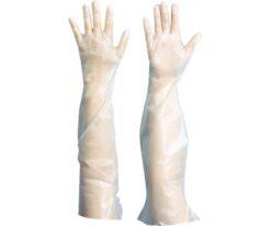 62-2607-88 Disposable * STOP * Fit Long Gloves M 100 sheets TLP-M