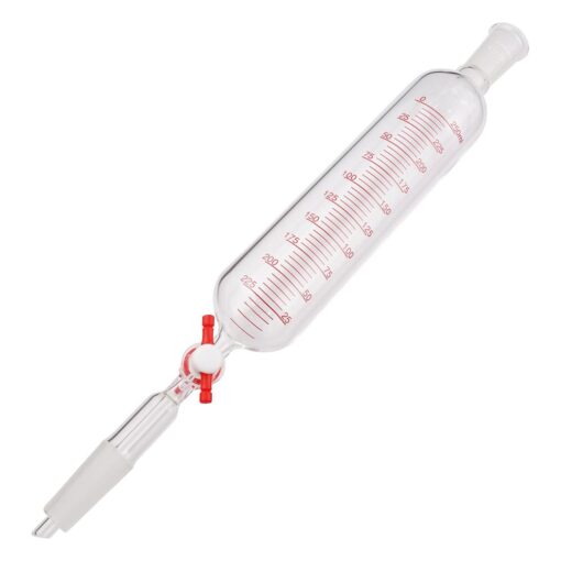 4-476-01 Cylindrical Separatory Funnel (PTFE Cock) 60mL