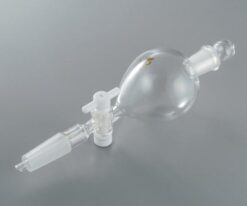 1-4343-01 Common Sliding Round Separatory Funnel with Glass Cock 100mL CL0504-02-10
