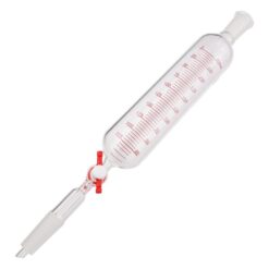 4-476-02 Cylindrical Separatory Funnel (PTFE Cock) 125mL