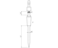 65-2345-93 Capillary Tube water connector Type 15/25 3386-1L-W