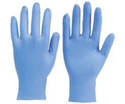 62-8768-97 Disposable Nitrile Gloves Xtra Lite 0.14mm Powder Free L Size 3000001617