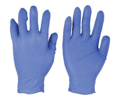 62-8826-56 Nitrile Rubber Disposable Gloves Blue XL Size 250 Pieces 82-133-10