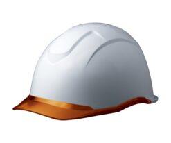 62-0946-62 PC Helmet (Transparent Visor Type) White/Orange SC-13PCLRA-KP-W/OR
