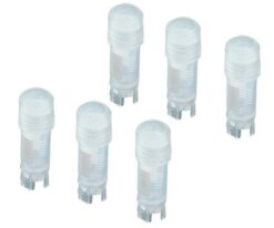 2-3881-42 Cryo Vial Lip Seal Type 1.2mL Outer Screw, Self-Standing Type T309-1A