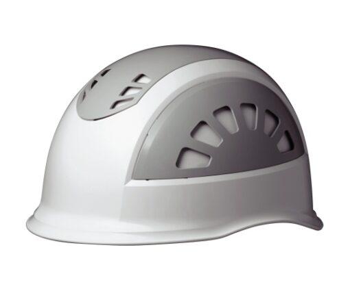 62-0946-64 ABS Helmet (with vents) White/Gray SC-17BVRA-KP-W/GY