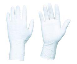 62-9049-02 Disposable Nitrile Gloves TG Air 0.06 Powder Free White L 100 Pieces TGNN06WL