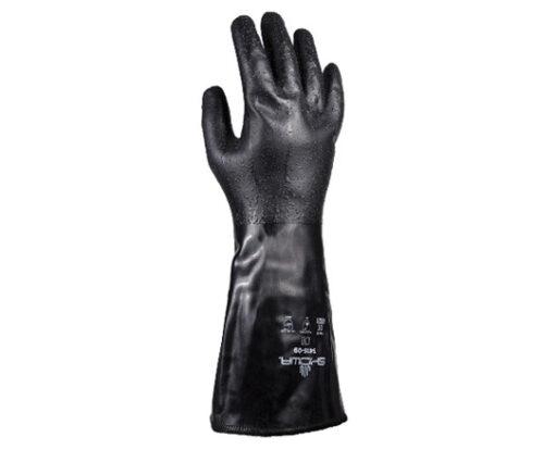 64-7841-04 Gloves (cut resistance, chemical resistance, Acid Resistant, solvent resistant [M/360 mm]) EA354BW-16