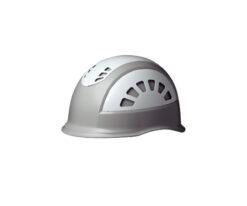 62-0946-65 ABS Helmet (with vents) Gray/White Toe SC-17BVRA-KP-GY/W