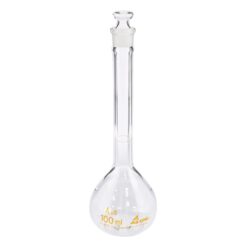1-8565-06 High Accuracy Volumetric Flask White 100mL