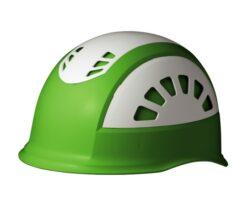 62-0946-69 ABS Helmet (with vents) Green/White SC-17BVRA-KP-GR/W