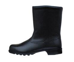 62-0930-55 Rubber Sole Safety Shoes Half Boots HS400N 27.0cm HS400N-27.0
