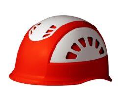 62-0946-70 ABS Helmet (with vents) Orange/White SC-17BVRA-KP-OR/W