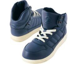 64-0983-83 Safety Shoes Middle Cut Navy 23.0 cm S1153