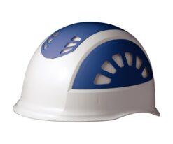 62-0946-72 ABS Helmet (with vents) White/Blue SC-17BVRA-KP-W/BL