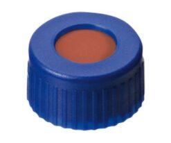 3-9527-15 Vial Cap for Auto Sampler (For Cap standards 9 -425) Blue Screw Cap + Septum (TEF/Rubber), 100 Pieces 6266883