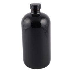 2-4962-01 Safety Bottle Black, Completely Shading Type 220mL Q109X-024B