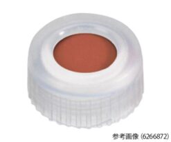 3-9527-16 Vial Cap for Auto Sampler (For Cap standards 9 -425) Transparent Screw Cap + Septum (PTFE/Rubber), 100 Pieces 4008229