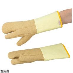 4-4497-02 Heat-resistant cut resistant gloves (EN 407 Contact Heat Class 5) 3-finger type C2AGP-18TK