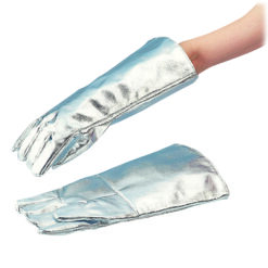 6-943-01 Heat Resistant Gloves Aluminum Carbon Kevlar(R) Five-Toed Type 5