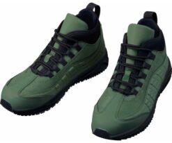 64-0984-48 Safety Shoes Middle Cut Army Green 27.0 cm S1193