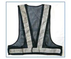 64-7983-75 Safety Vest (Navy/Silver/Lightweight Type) EA983R-502