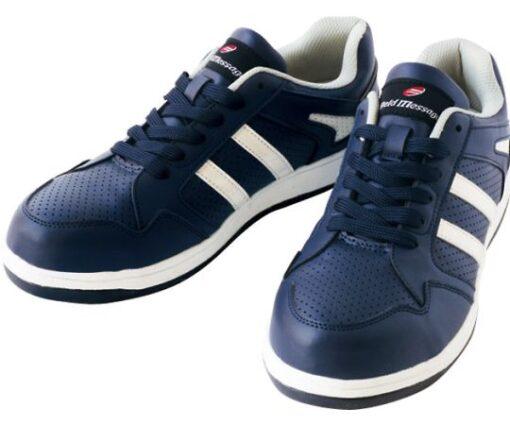 64-0984-67 Safety Shoes Lace-Up Type Navy 26.0 cm S2151