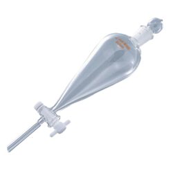 7-188-11 Squibb Type Separatory Funnel with Teflon(R) Plug 200mL