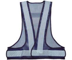 62-2610-17 Mesh Safety Vest navy * Silver TMV-BS