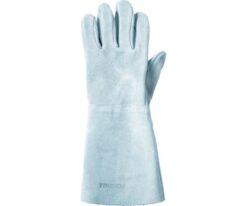 63-2351-22 5Fingers Cow Split Leather Welding Gloves TYK-T5-LT