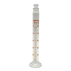 1-8563-05 Graduated Cylinder with Plug 50mL