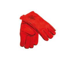 63-4894-95 Red Leather Welding Gloves L 622-7071