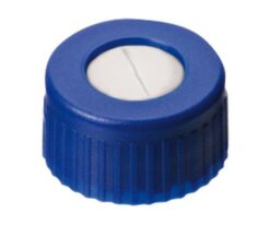 3-9527-25 Vial Cap for Auto Sampler (For Cap standards 9 -425) Blue Screw Cap + Slot Septum (PTFE/Silicon) 1000 pieces 09 15 2016