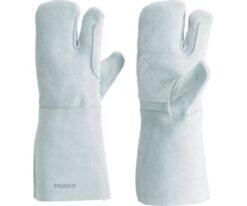 62-8917-82 Kevlar/Leather Welding Gloves 3-Finger Type Cotton Liner KEVY-T3