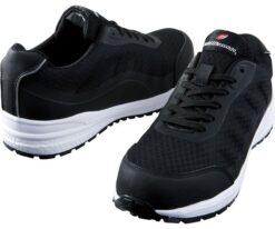 64-0985-84 Safety Shoes Lace-Up Type Black 26.5 cm S2161