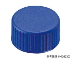 3-9527-28 Vial Cap for Auto Sampler (For Cap standards 9 -425) without Hole Blue Screw Cap + Septum (PTFE) with 100 pieces 7930366