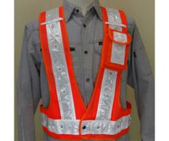 64-7983-91 Safety Vest LED (Amber/WHITE) EA983R-75