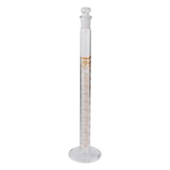 1-8563-02-20 Graduated Cylinder with Plug 10 mL with Calibration Certificate